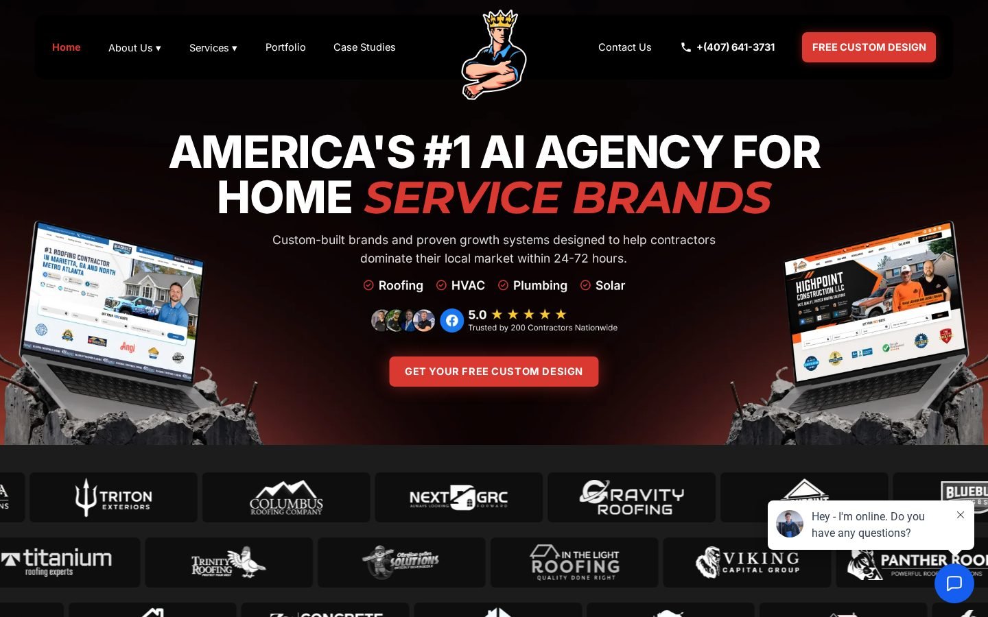 King Contractor — Contractor Marketing Agency by Xenvo Digital