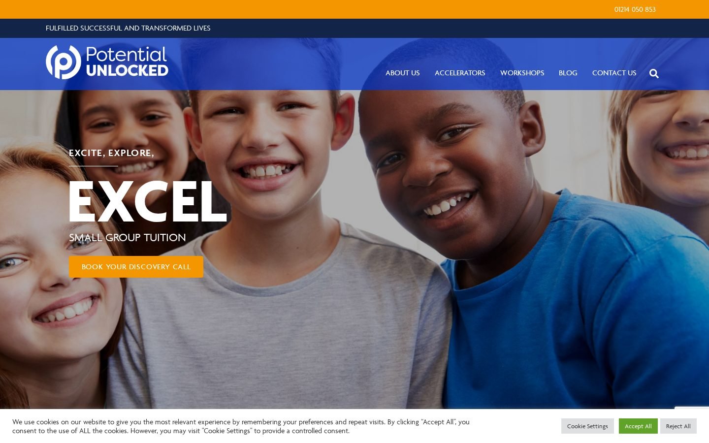 Potential Unlocked — Education / Tutoring / Youth Development by Xenvo Digital